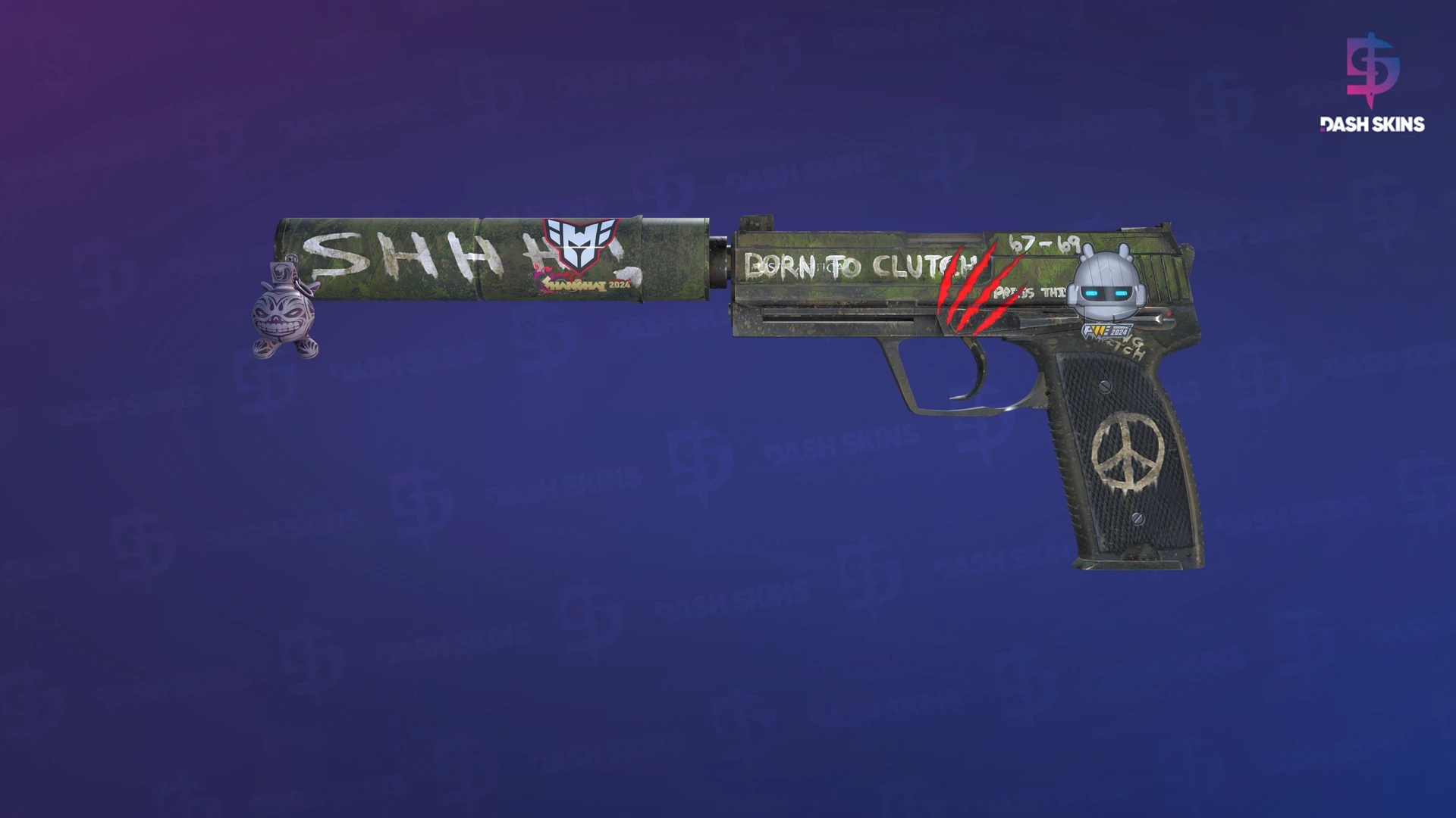 USP-S | Flashback (Minimal Wear) Screenshot Playside