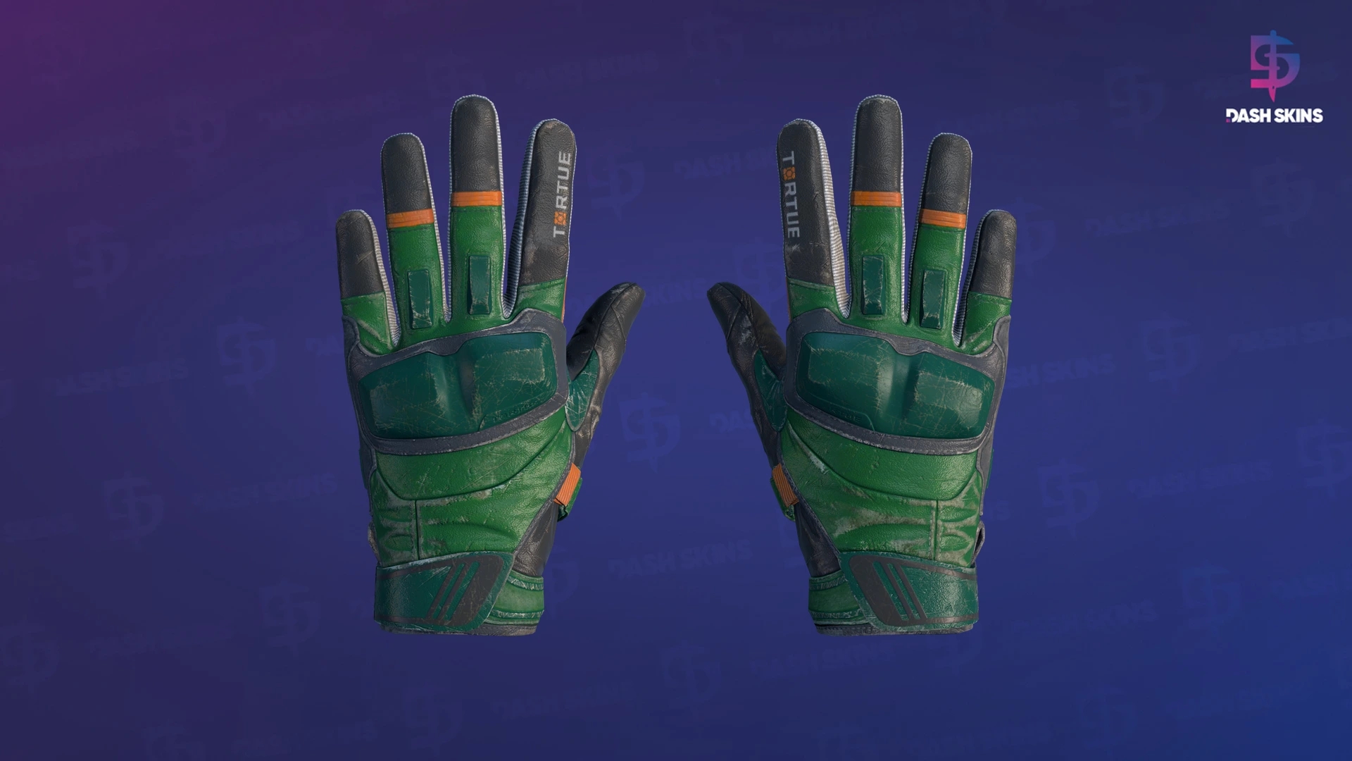 ★ Moto Gloves | Turtle (Well-Worn) Screenshot Playside
