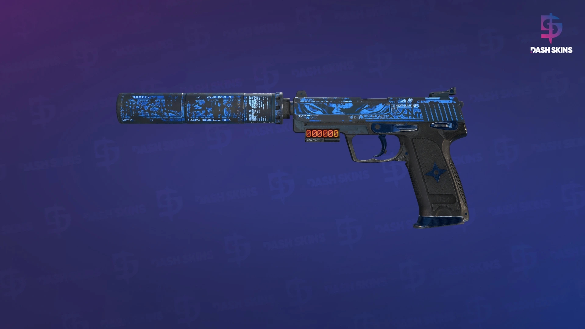 StatTrak™ USP-S | Silent Shot (Battle-Scarred) Screenshot Playside