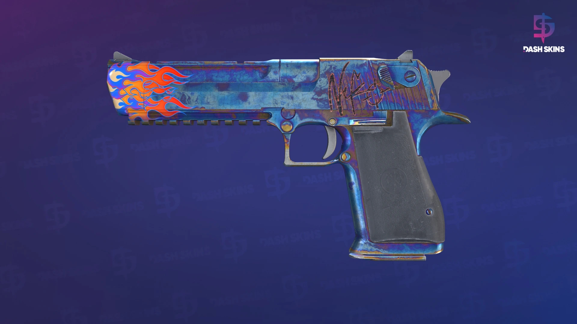 Desert Eagle | Heat Treated (Well-Worn) Screenshot Playside
