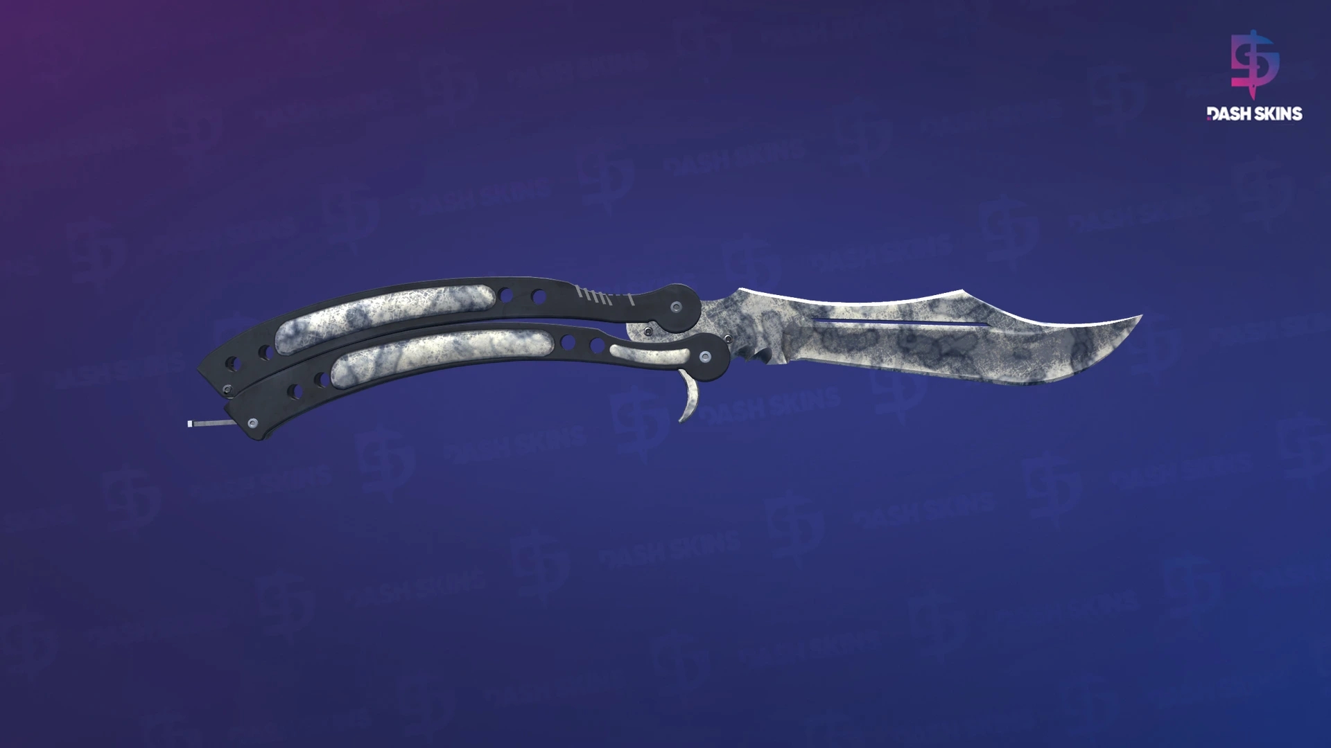 ★ Butterfly Knife | Stained (Well-Worn) Screenshot Playside