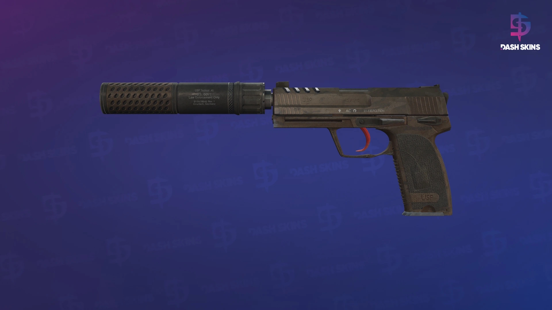 USP-S | Desert Tactical (Battle-Scarred) Screenshot Playside
