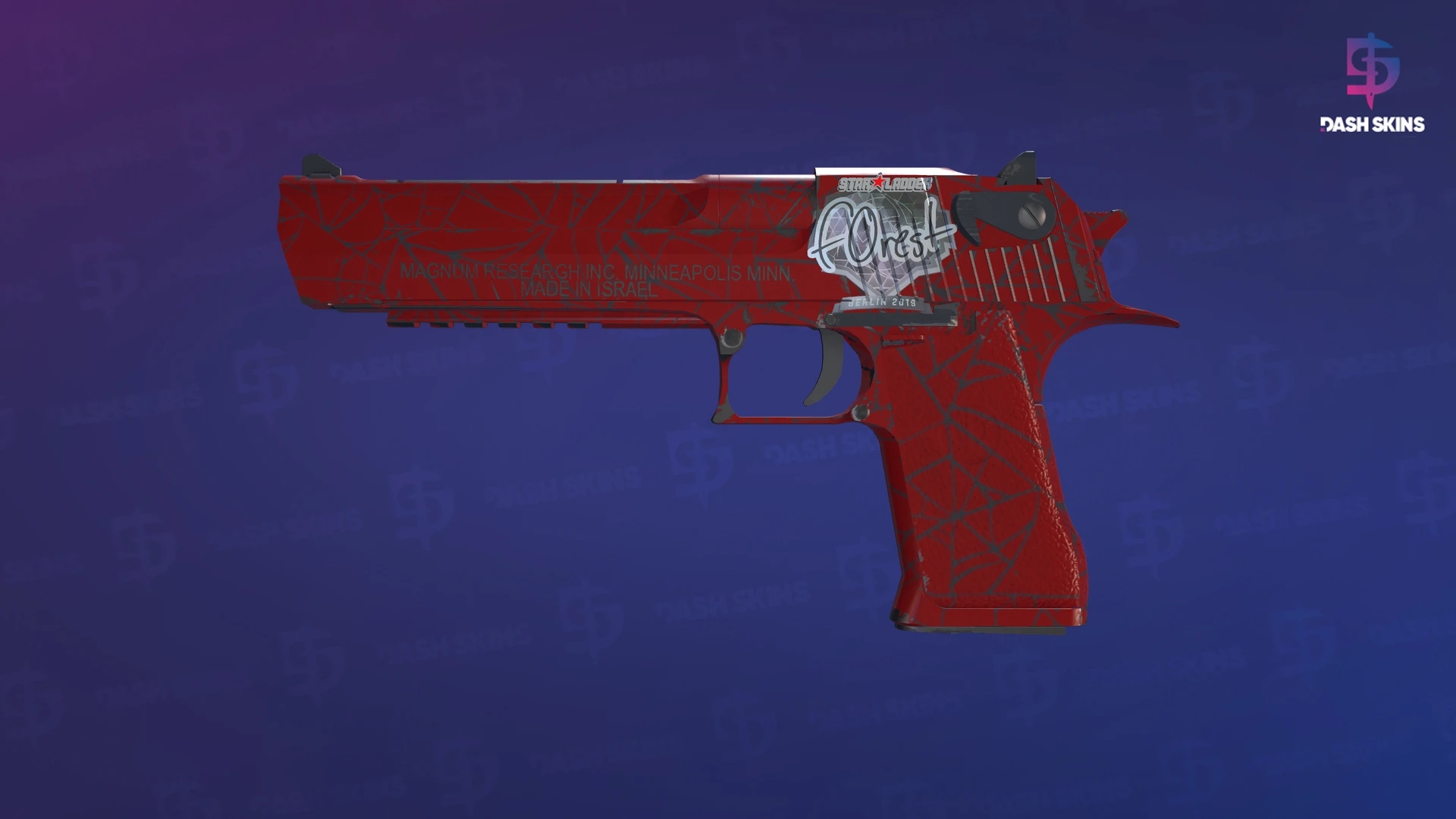 Desert Eagle | Crimson Web (Field-Tested) Screenshot Playside