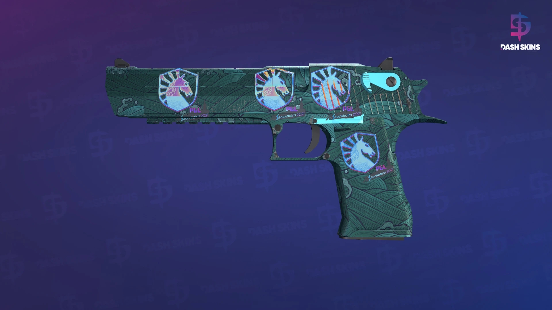 Desert Eagle | Midnight Storm (Factory New) Screenshot Playside
