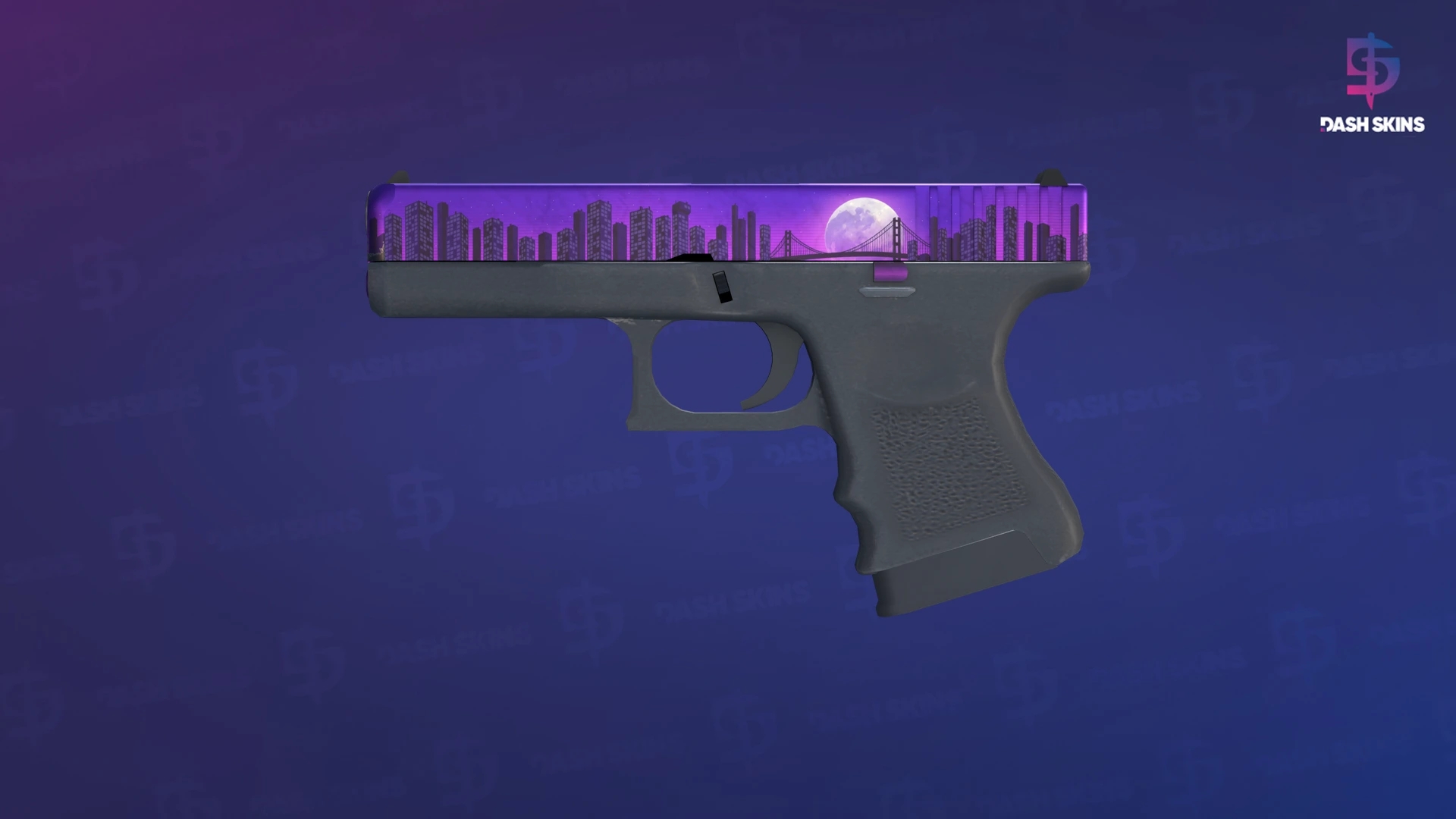 Glock-18 | Moonrise (Factory New) Screenshot Playside