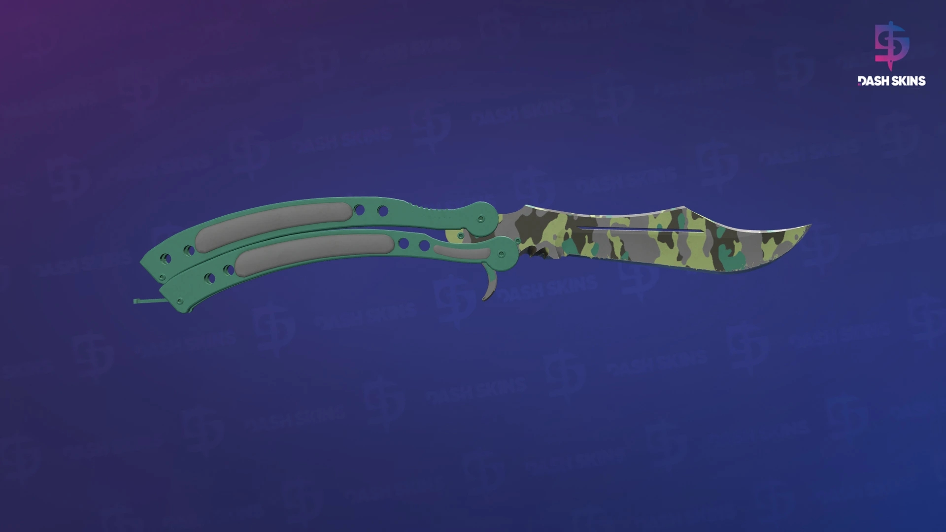 ★ Butterfly Knife | Boreal Forest (Minimal Wear) Screenshot Playside