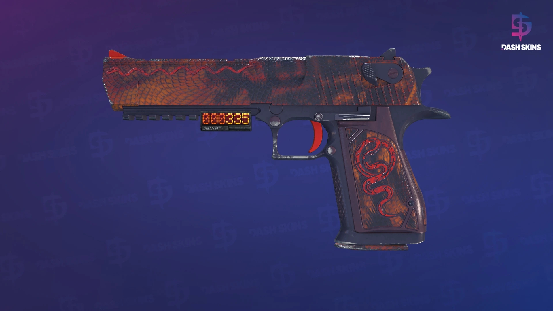 StatTrak™ Desert Eagle | Serpent Strike (Factory New) Screenshot Playside
