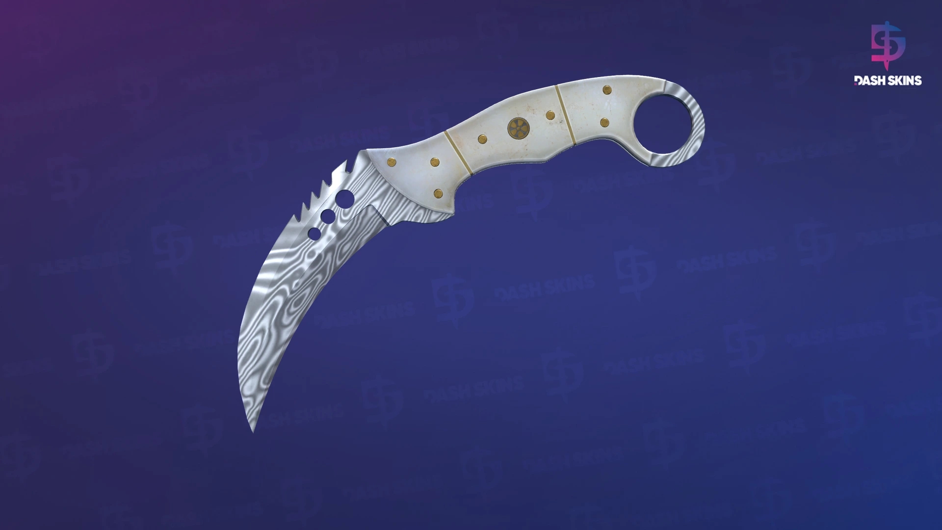 ★ Talon Knife | Damascus Steel (Factory New) Screenshot Playside