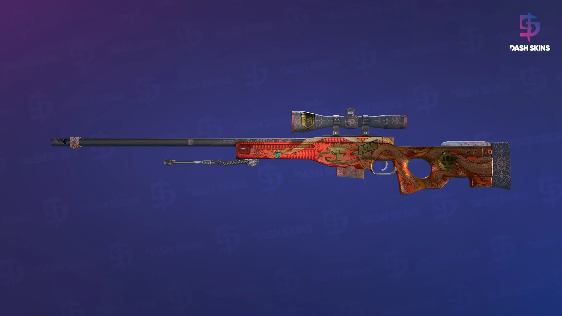 Souvenir AWP | Desert Hydra (Battle-Scarred) Screenshot Playside