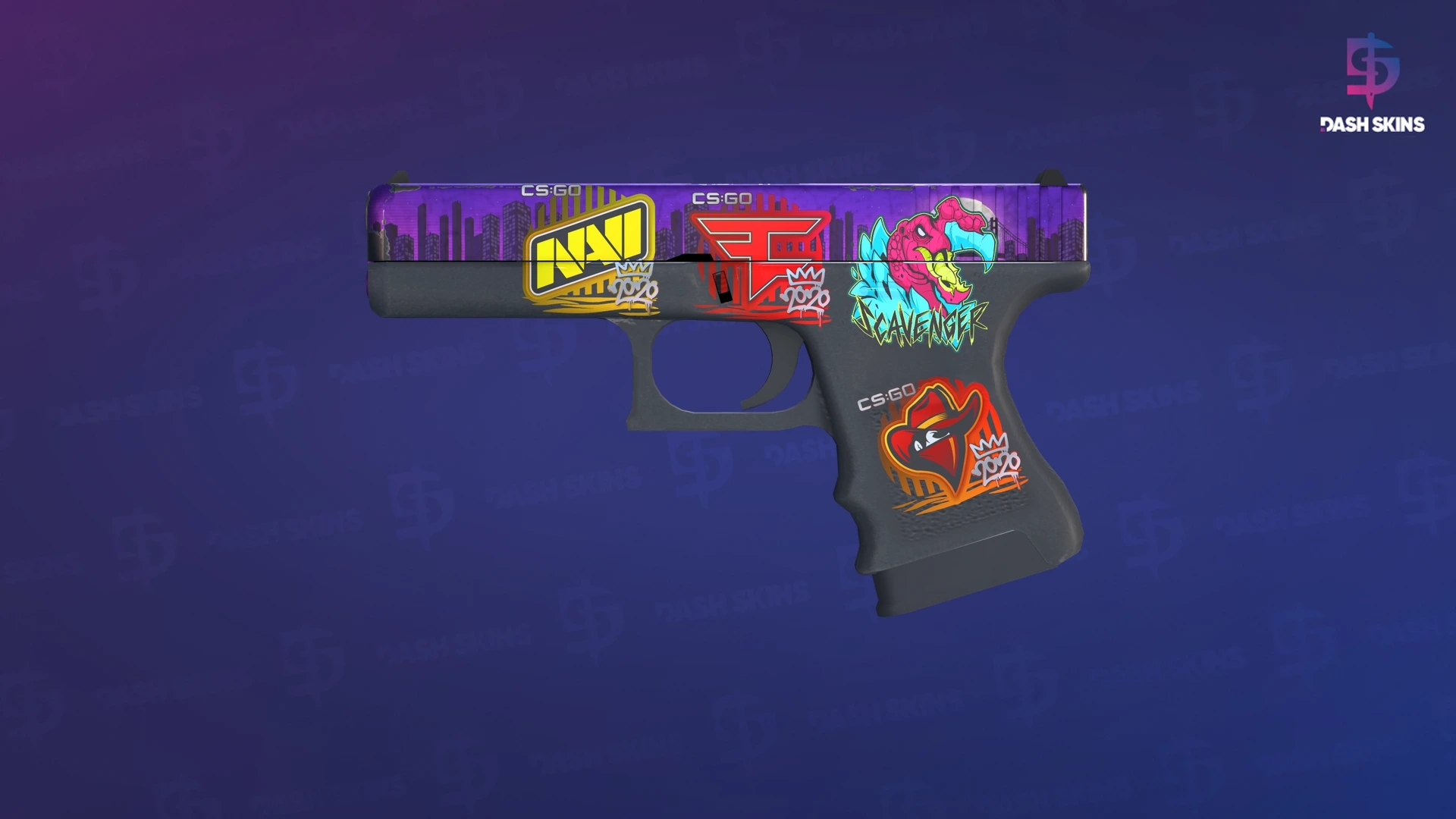 Glock-18 | Moonrise (Field-Tested) Screenshot Playside