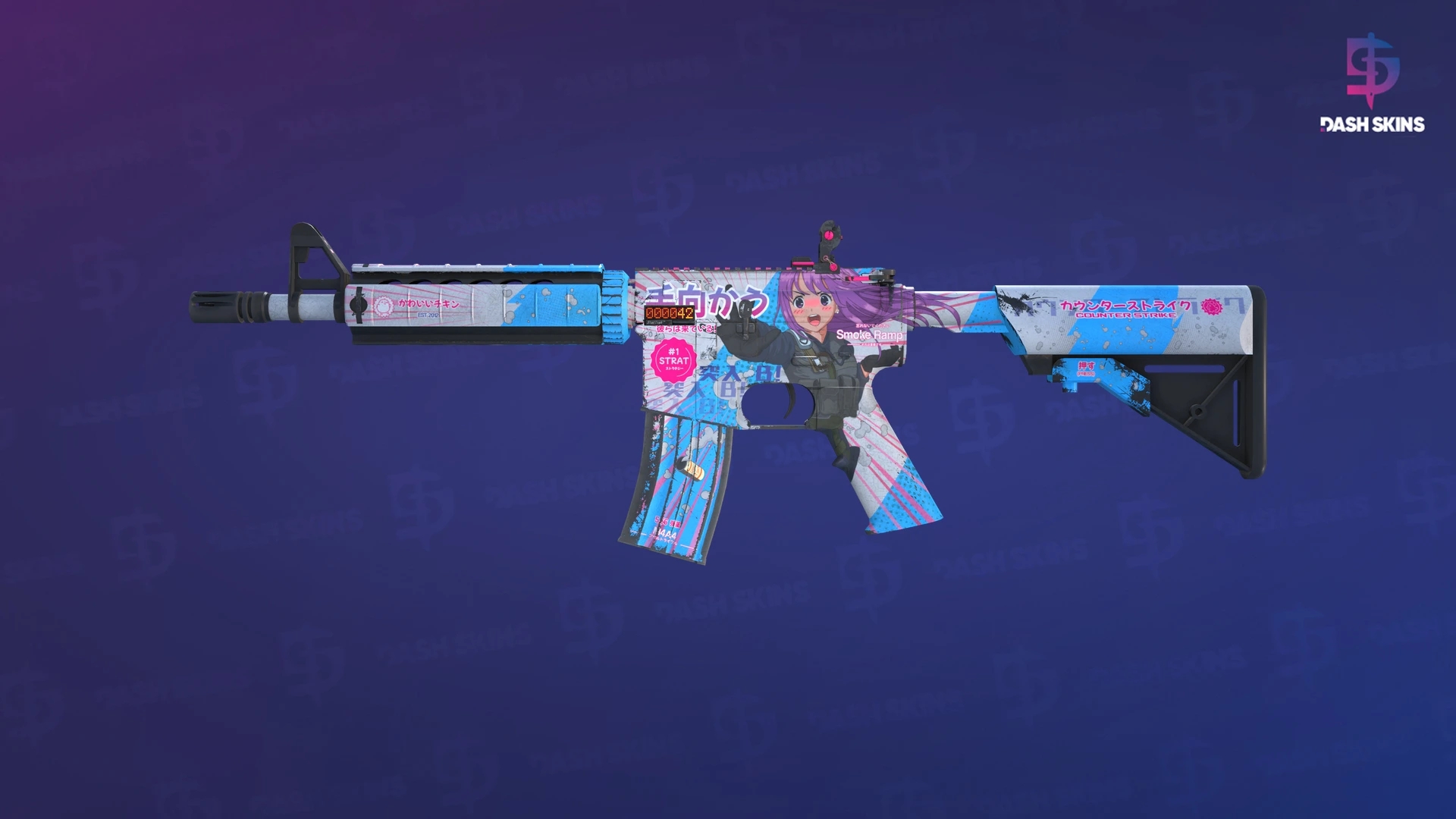 StatTrak™ M4A4 | Temukau (Field-Tested) Screenshot Playside