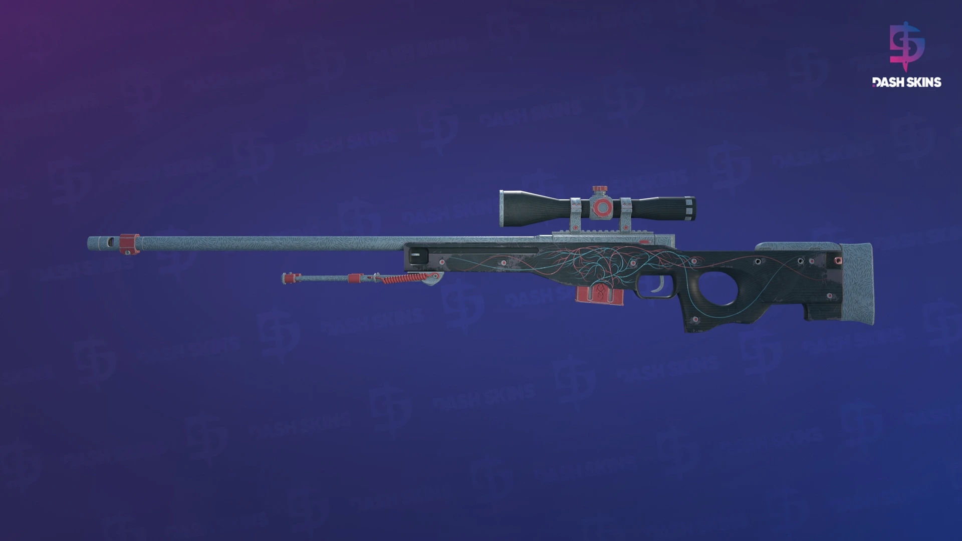 AWP | Capillary (Field-Tested) Screenshot Playside