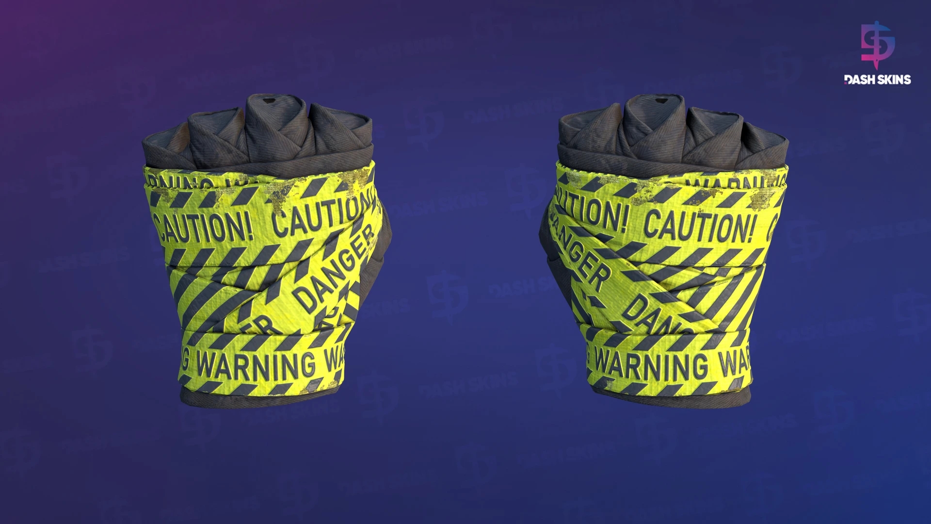 ★ Hand Wraps | CAUTION! (Battle-Scarred) Screenshot Playside