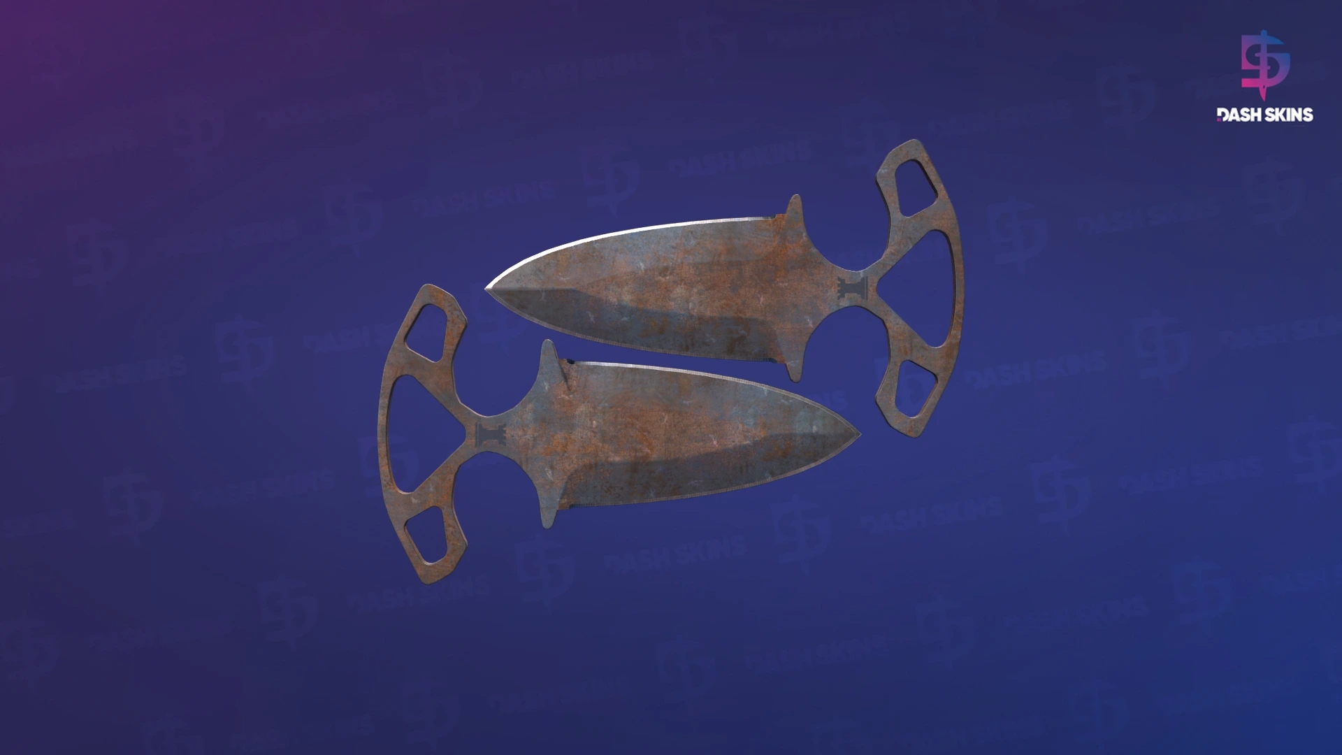 ★ Shadow Daggers | Rust Coat (Battle-Scarred) Screenshot Playside