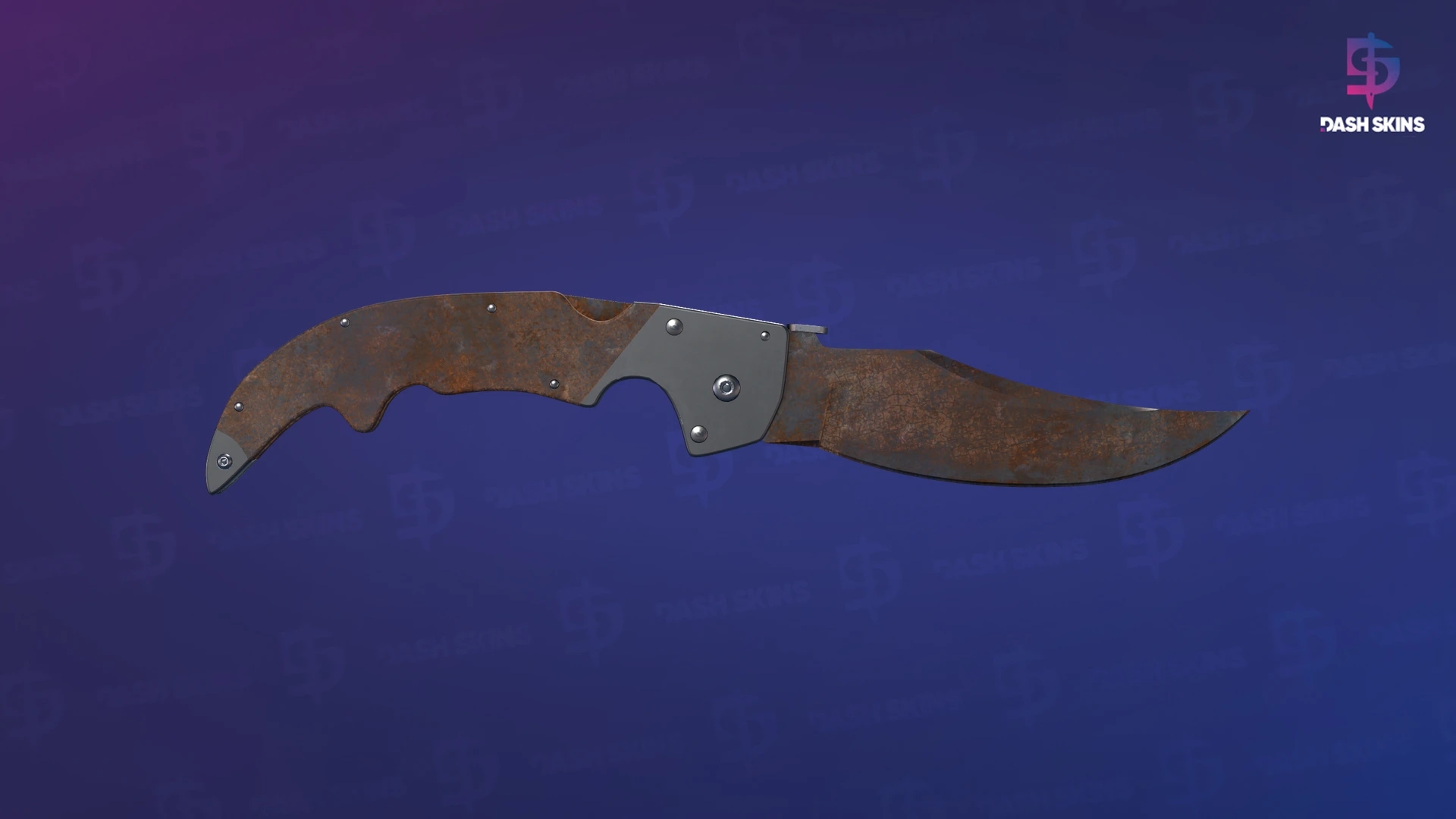 ★ Falchion Knife | Rust Coat (Battle-Scarred) Screenshot Playside