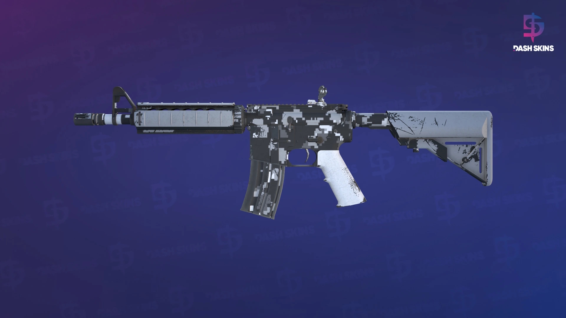 M4A4 | Urban DDPAT (Minimal Wear) Screenshot Playside