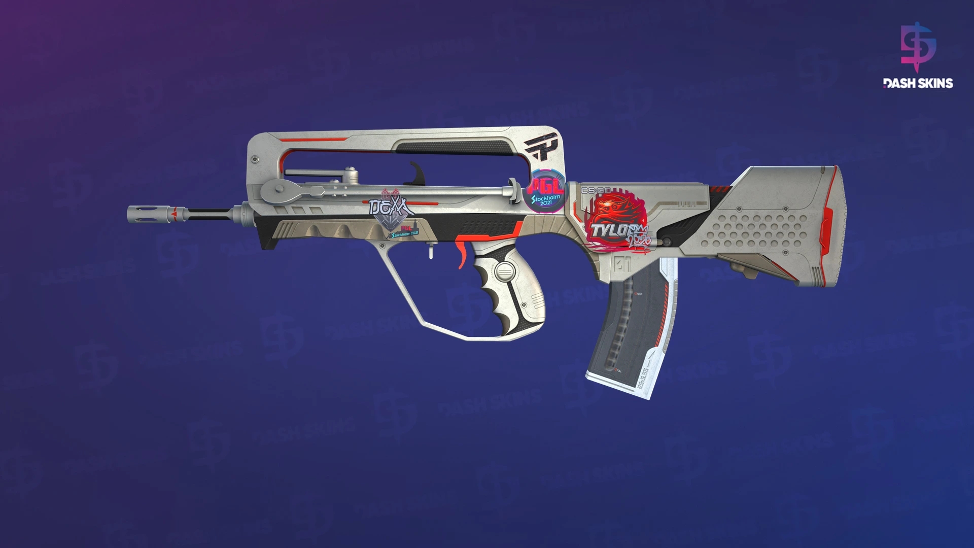 FAMAS | Mecha Industries (Field-Tested) Screenshot Playside