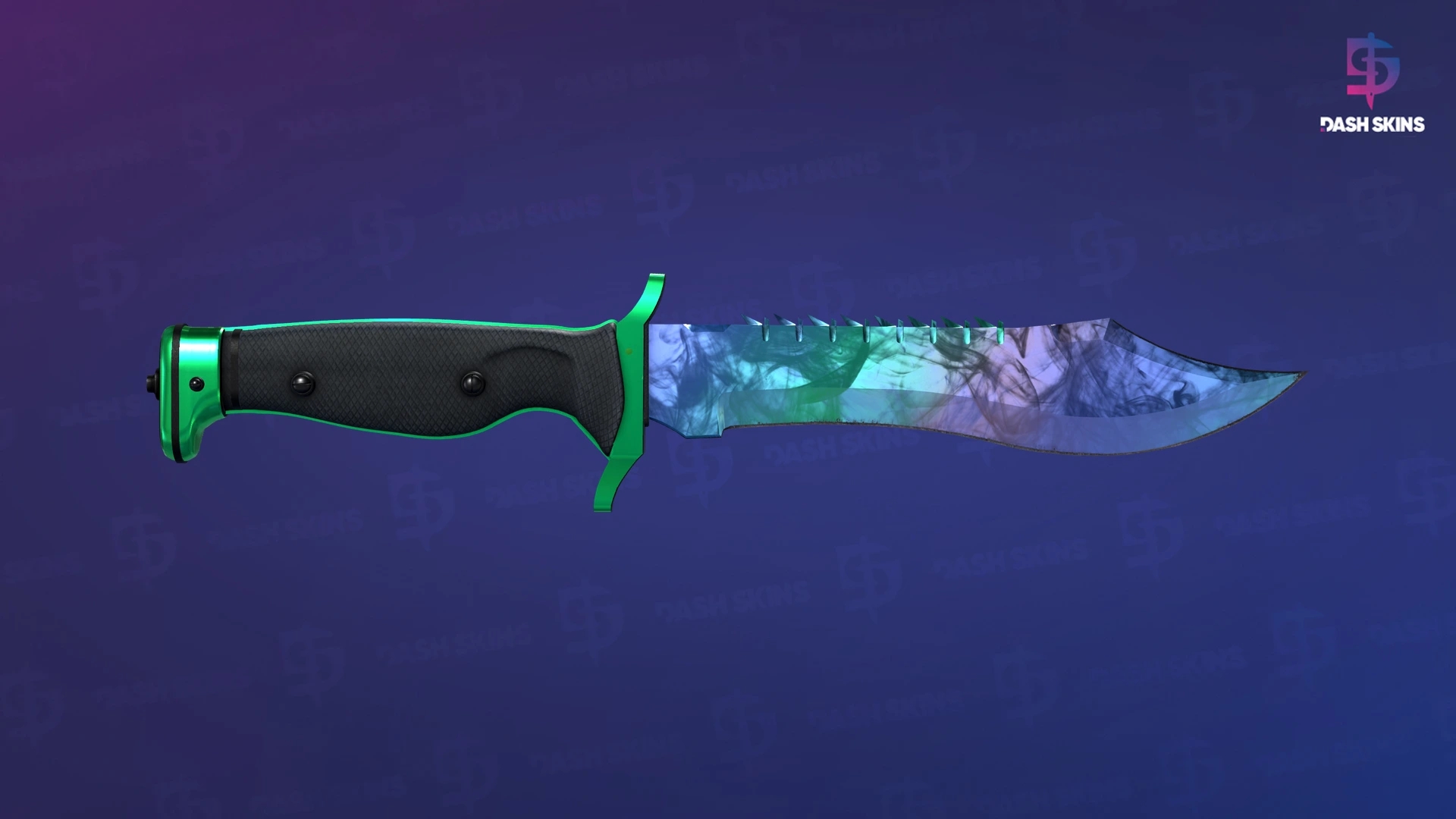 ★ Bowie Knife | Gamma Doppler (Minimal Wear) - Phase 1 Screenshot Playside