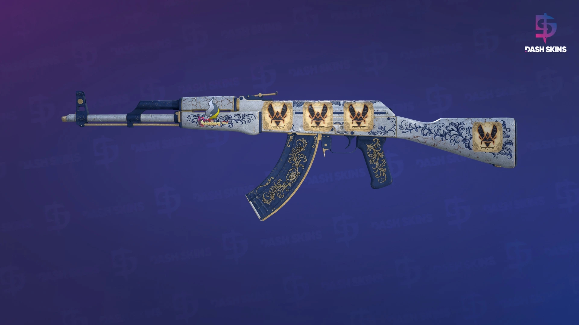 AK-47 | Inheritance (Battle-Scarred) Screenshot Playside