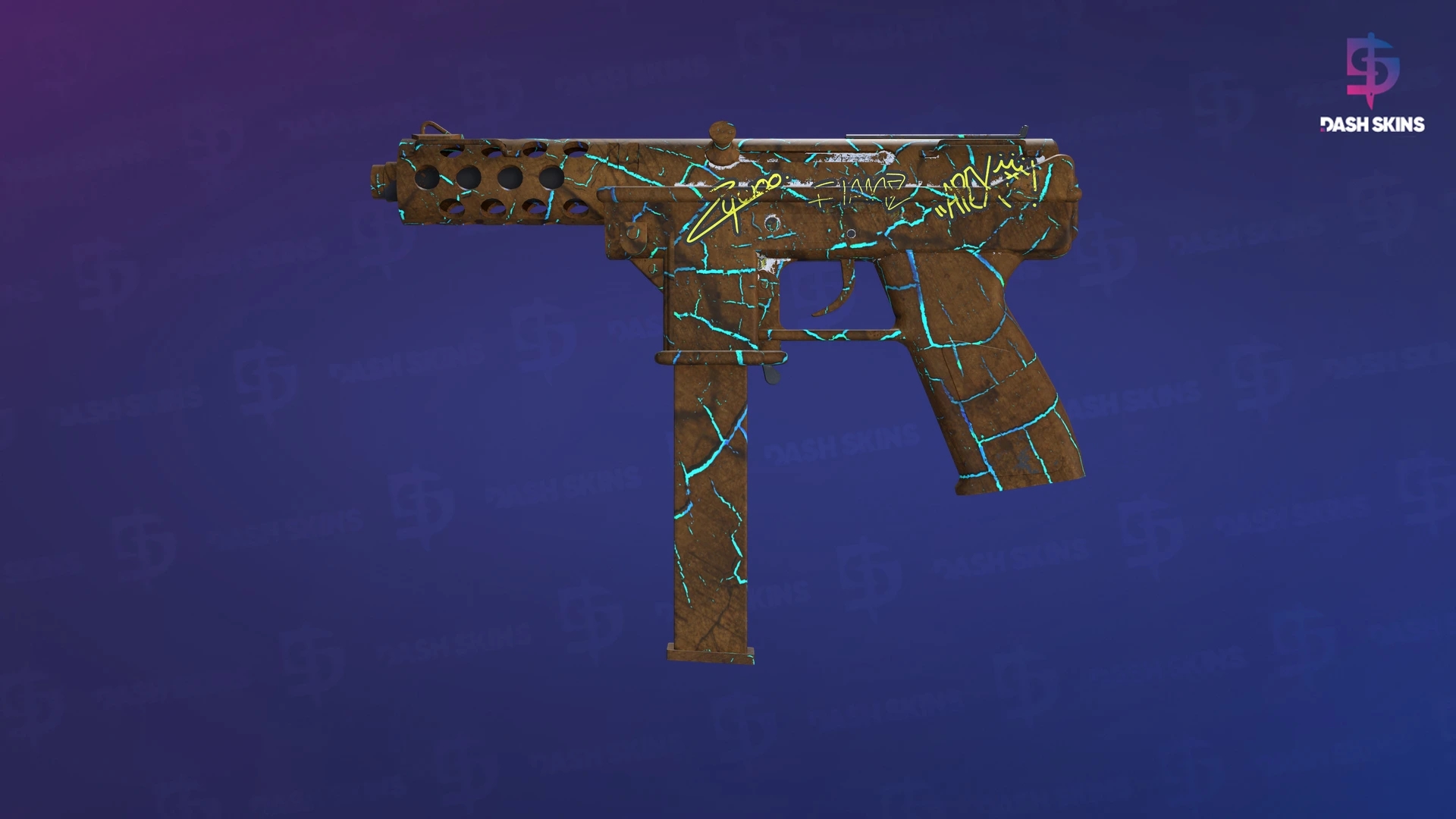 Tec-9 | Cracked Opal (Minimal Wear) Screenshot Playside