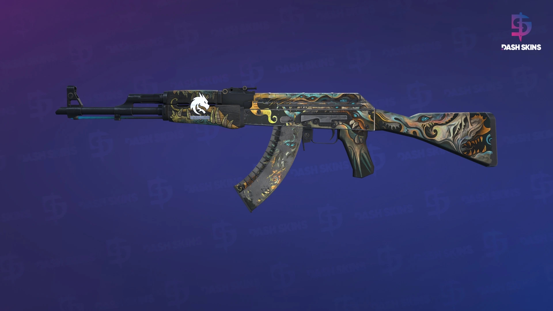 AK-47 | Phantom Disruptor (Battle-Scarred) Screenshot Playside