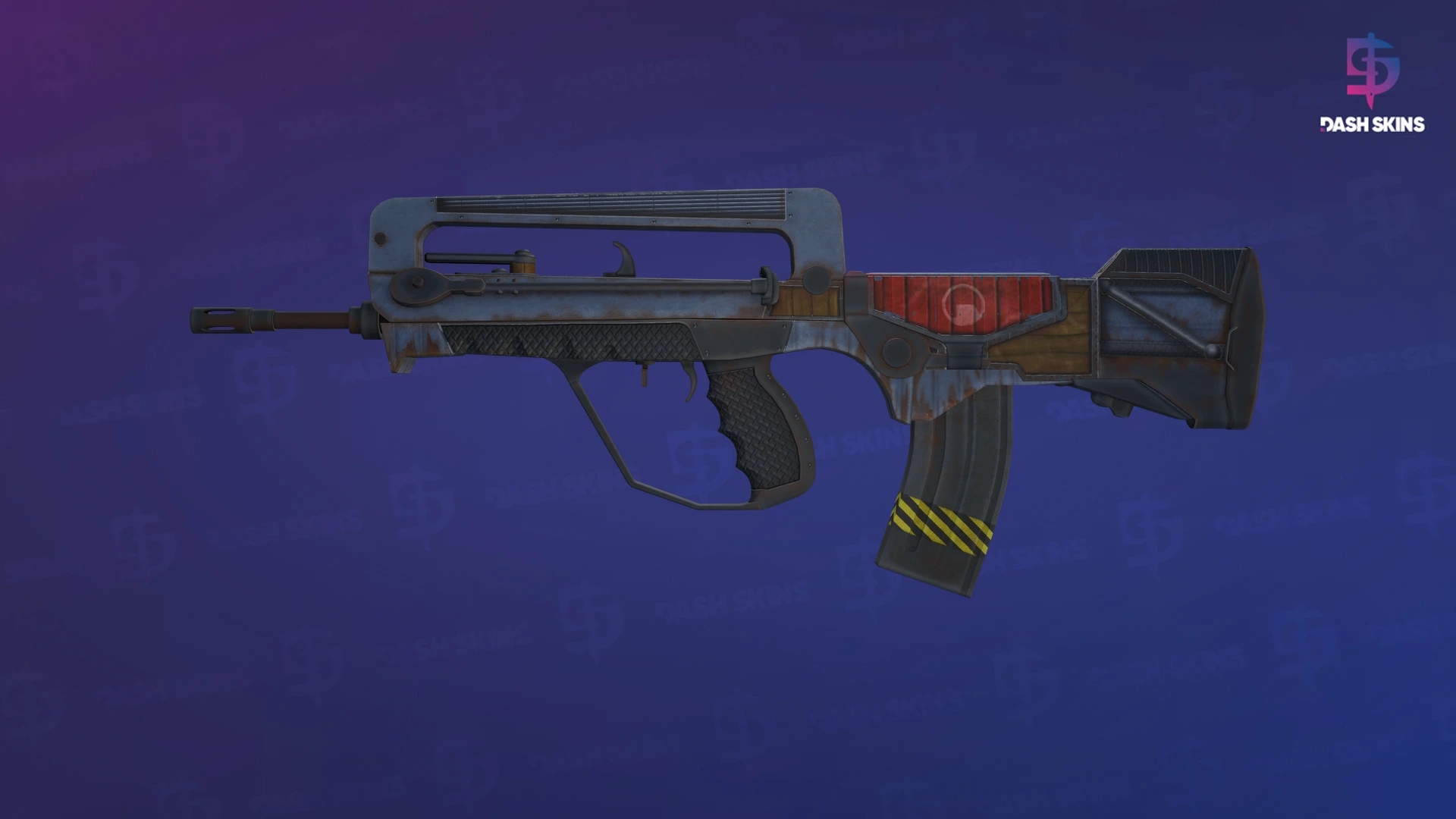 FAMAS | Decommissioned (Well-Worn) Screenshot Playside