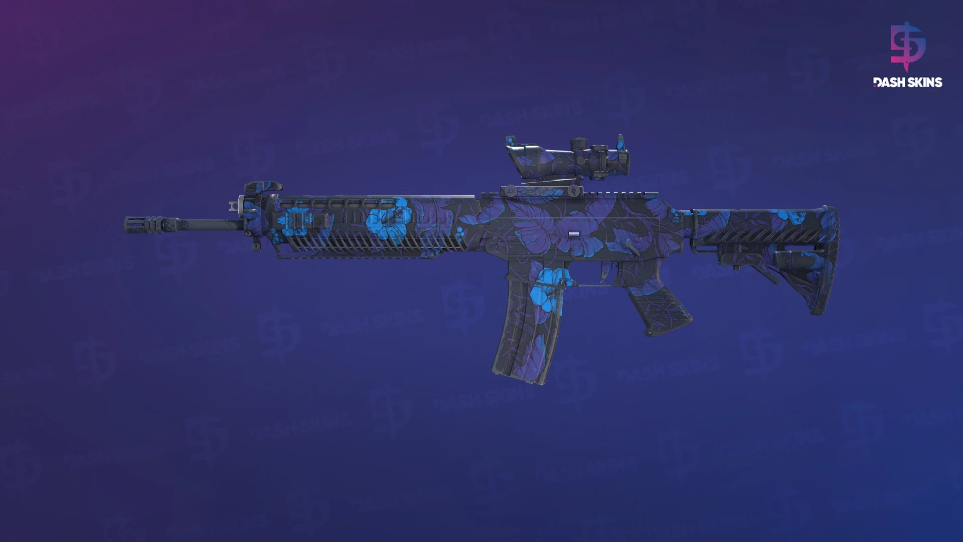 SG 553 | Aloha (Field-Tested) Screenshot Playside