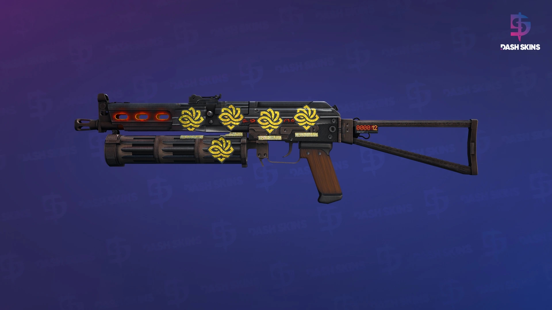 StatTrak™ PP-Bizon | Runic (Factory New) Screenshot Playside