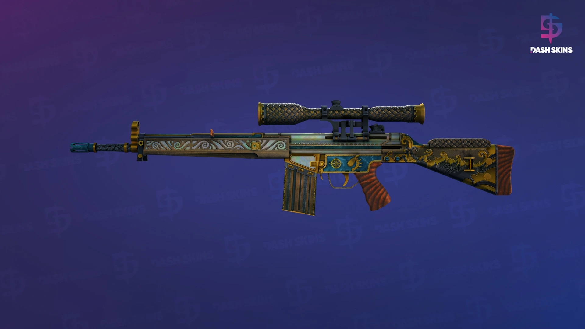 G3SG1 | High Seas (Field-Tested) Screenshot Playside