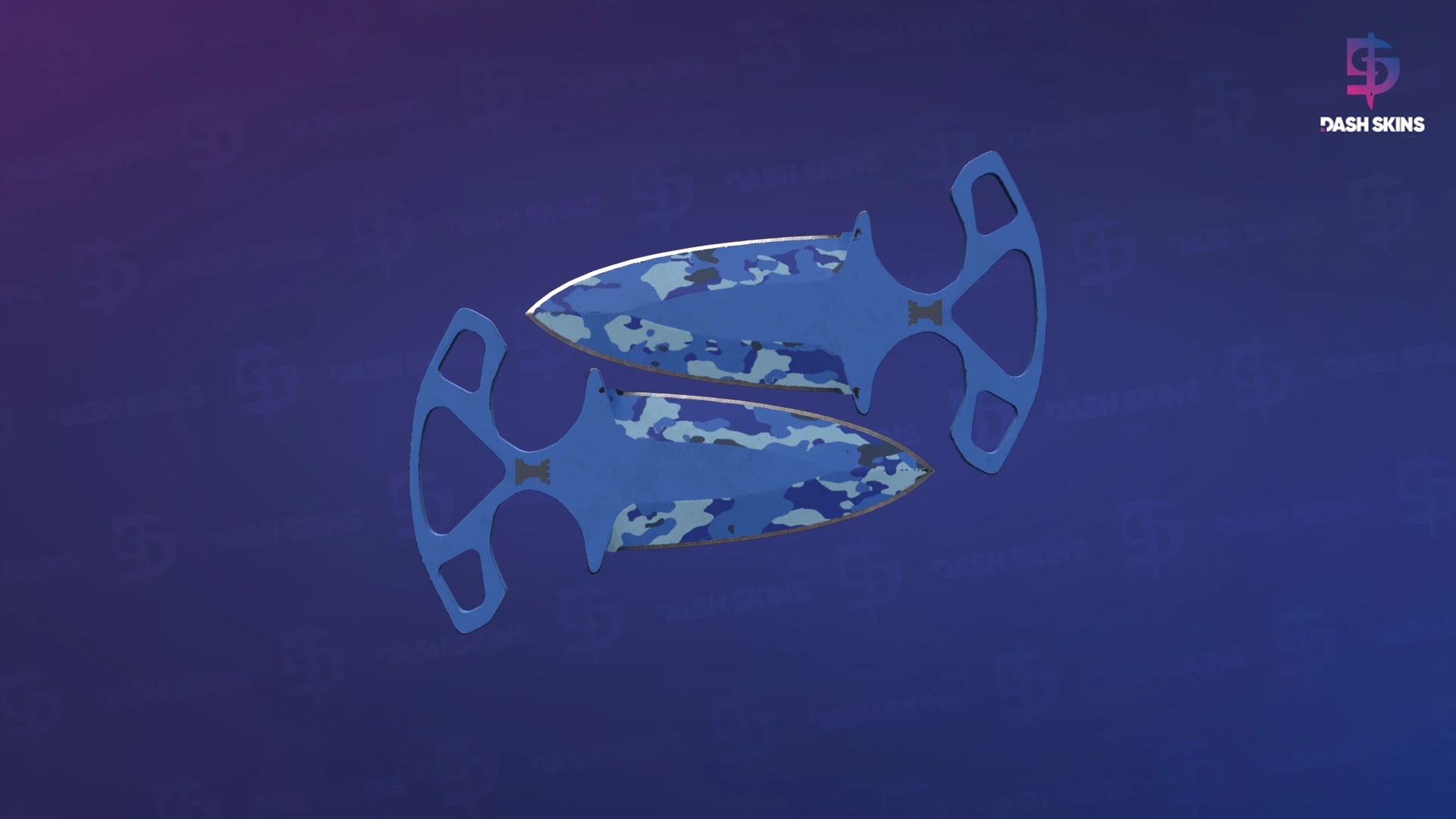★ Shadow Daggers | Bright Water (Field-Tested) Screenshot Playside