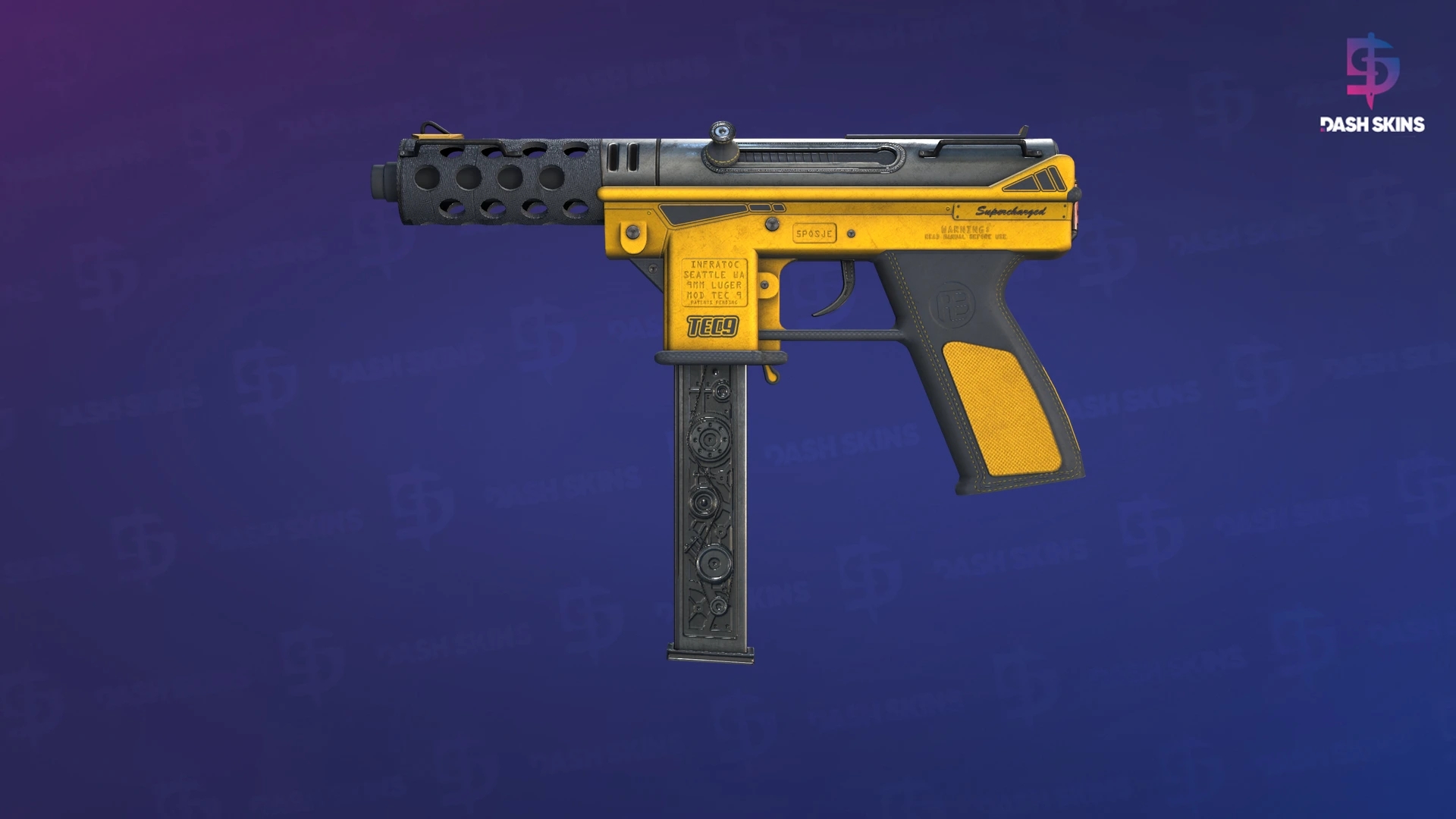 Tec-9 | Fuel Injector (Well-Worn) Screenshot Playside