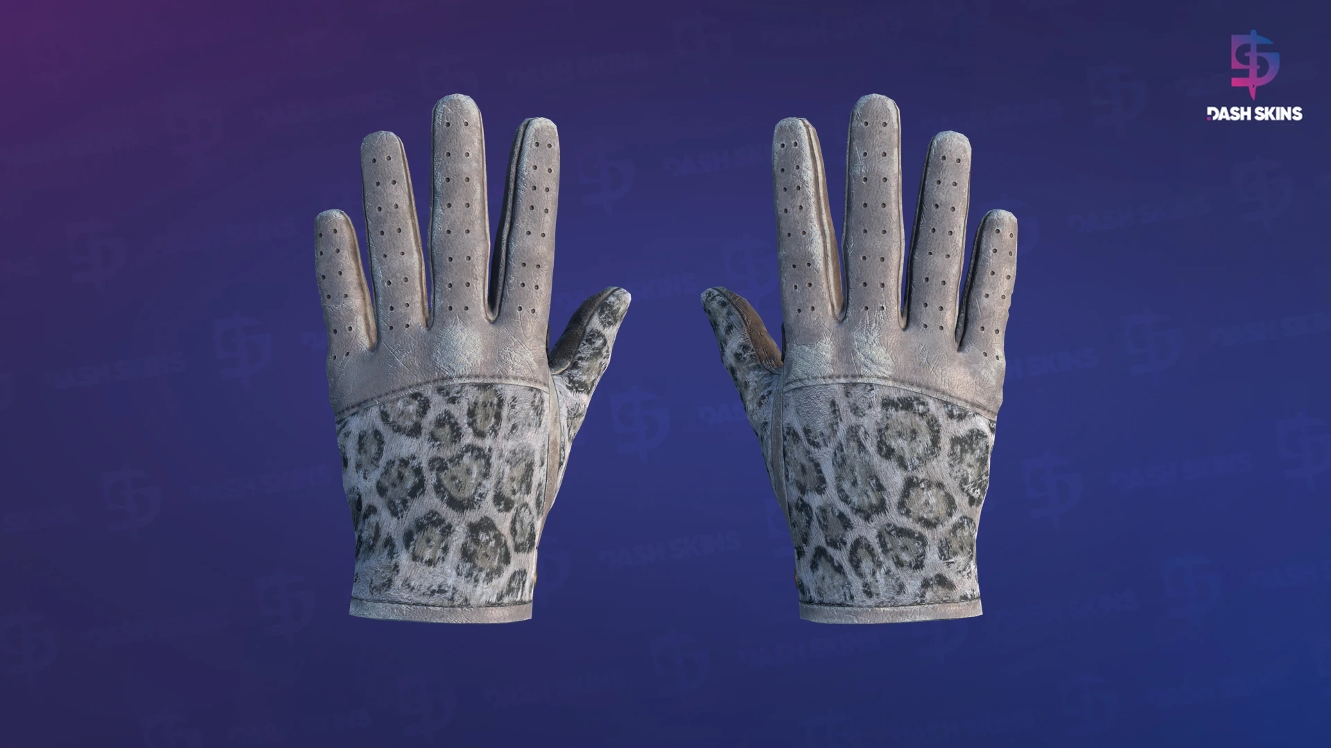 ★ Driver Gloves | Snow Leopard (Battle-Scarred) Screenshot Playside