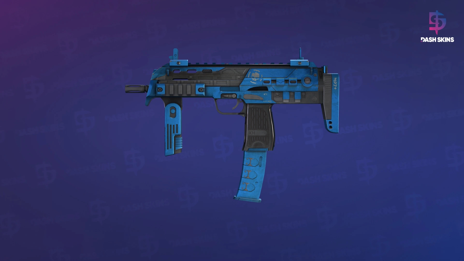 MP7 | Cirrus (Field-Tested) Screenshot Playside
