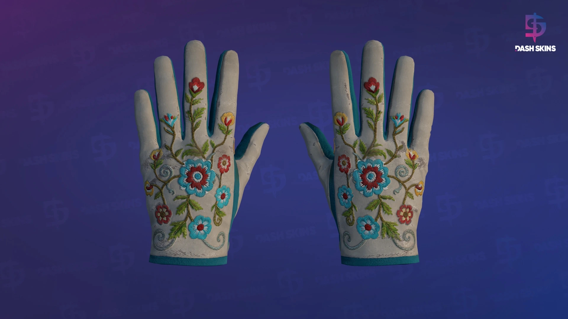 ★ Driver Gloves | Garden (Field-Tested) Screenshot Playside