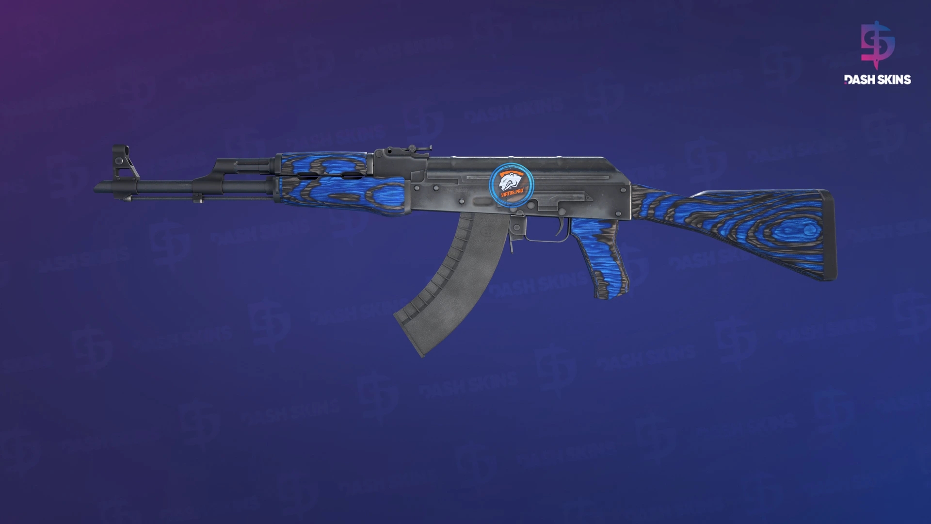 AK-47 | Blue Laminate (Field-Tested) Screenshot Playside