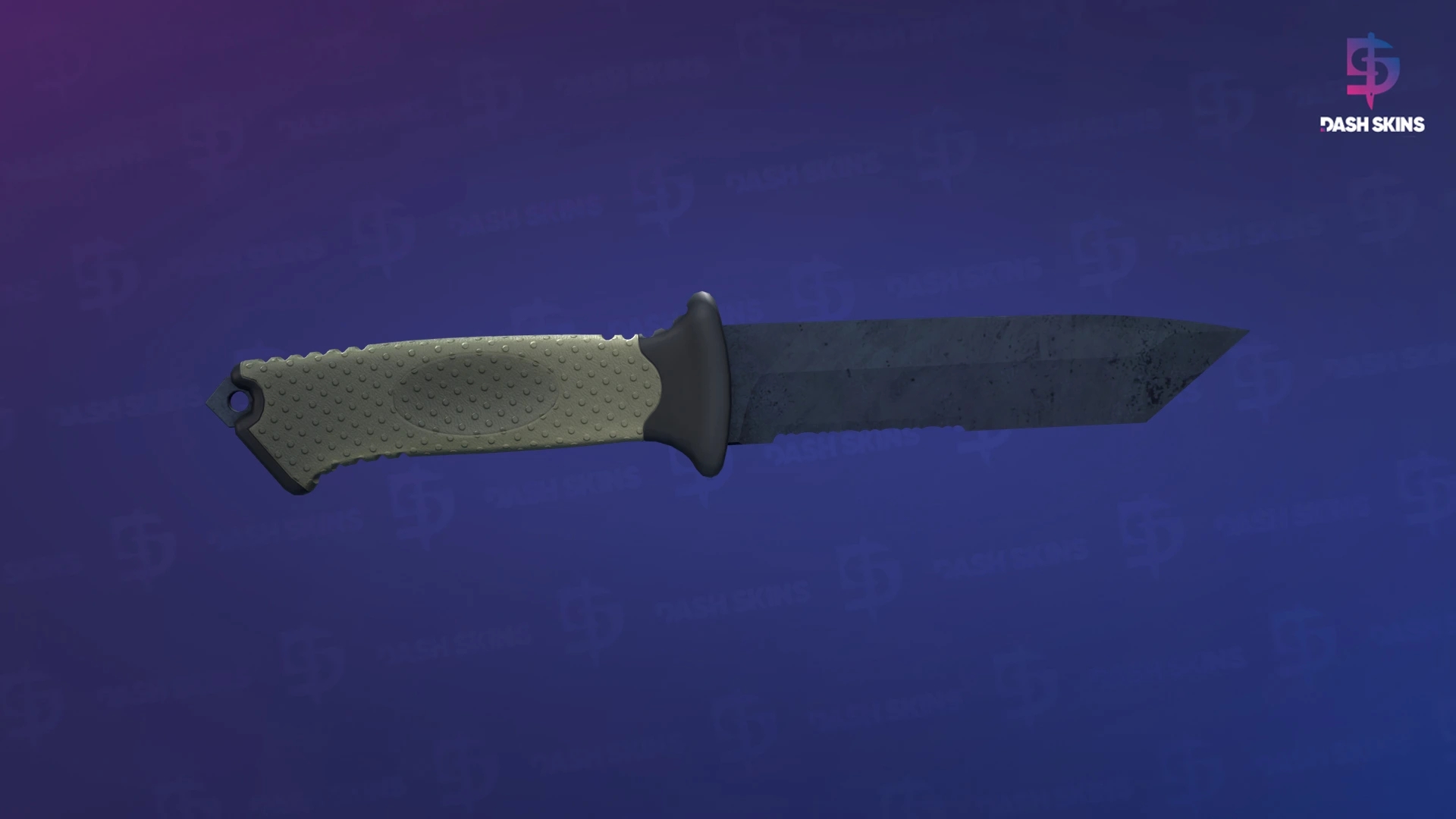 ★ Ursus Knife | Blue Steel (Battle-Scarred) Screenshot Playside