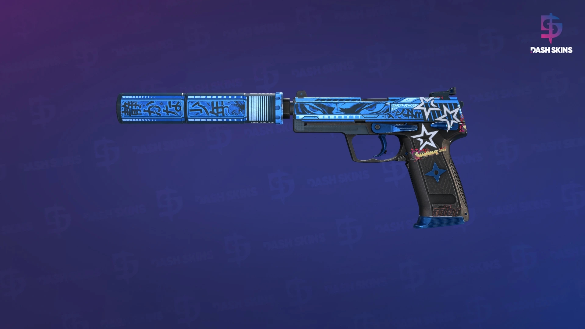 USP-S | Silent Shot (Well-Worn) Screenshot Playside