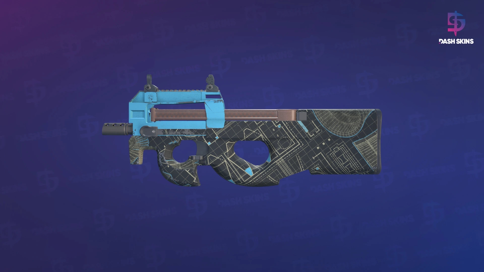 P90 | Facility Negative (Factory New) Screenshot Playside