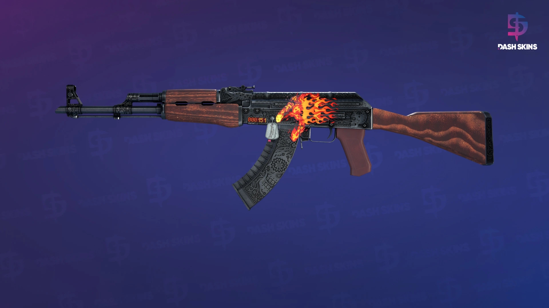 StatTrak™ AK-47 | Cartel (Field-Tested) Screenshot Playside