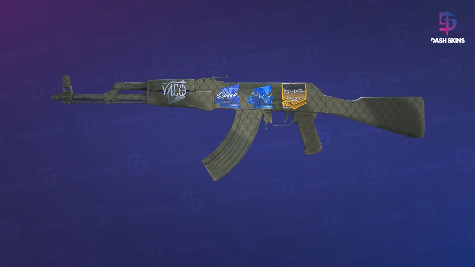 AK-47 | Safari Mesh (Minimal Wear) Screenshot Playside