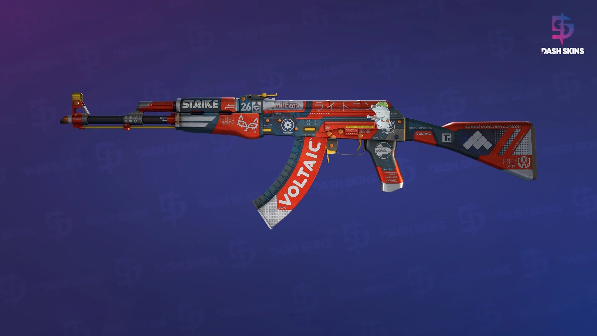 AK-47 | Bloodsport (Field-Tested) Screenshot Playside