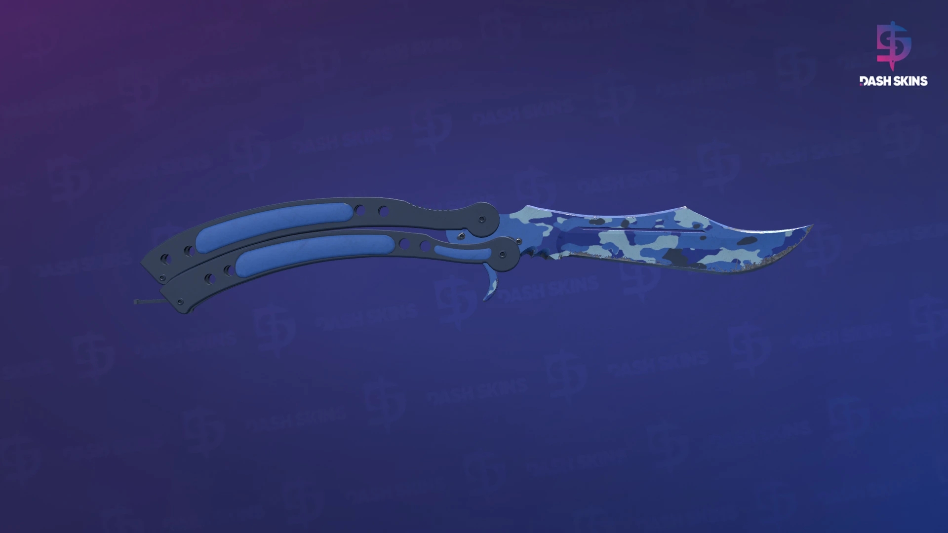 ★ Butterfly Knife | Bright Water (Field-Tested) Screenshot Playside
