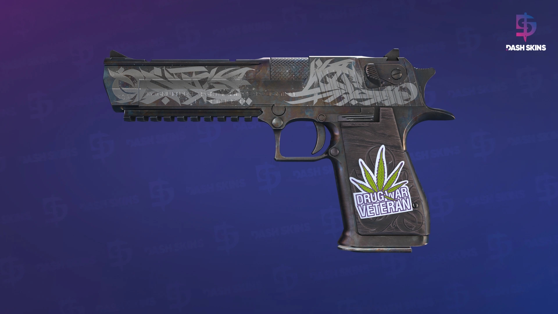 Desert Eagle | Calligraffiti (Minimal Wear) Screenshot Playside