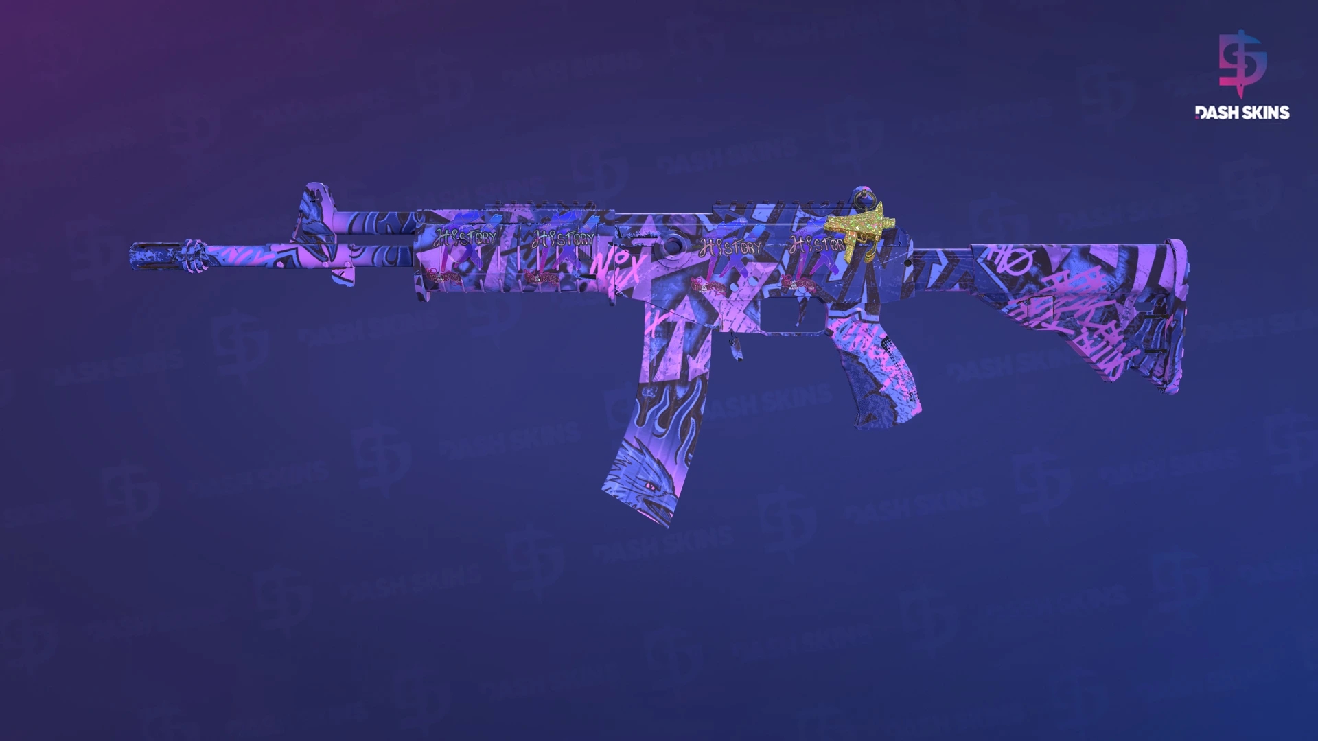Galil AR | Phoenix Blacklight (Factory New) Screenshot Playside