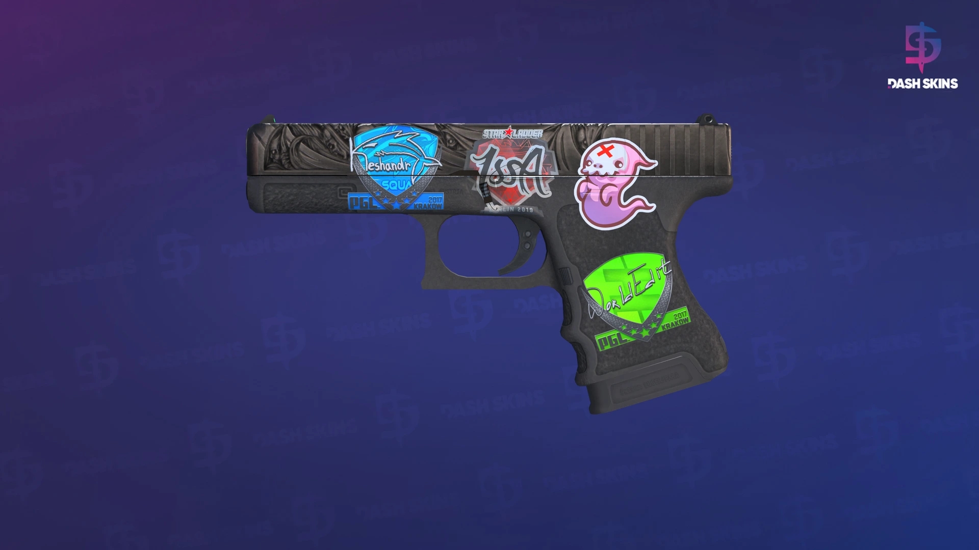 Glock-18 | Wraiths (Minimal Wear) Screenshot Playside