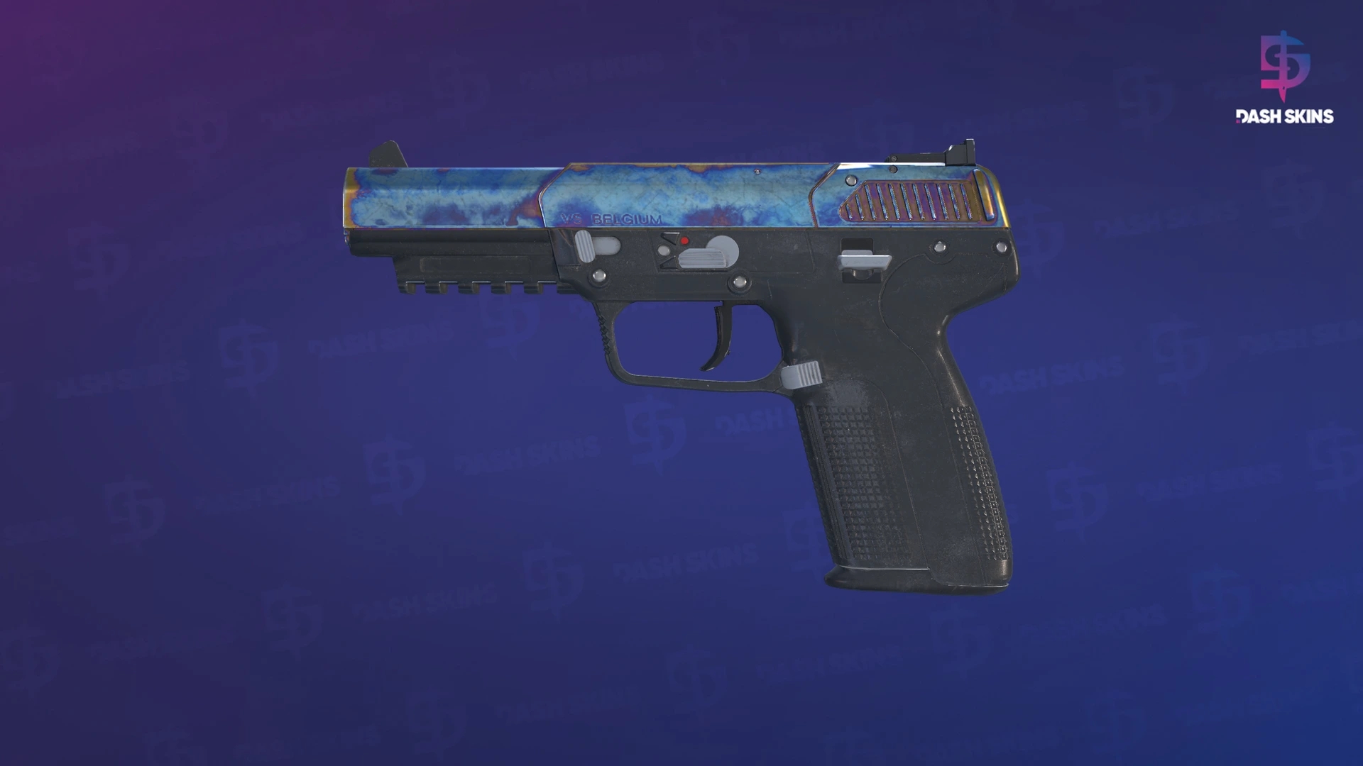 Five-SeveN | Heat Treated (Well-Worn) Screenshot Playside