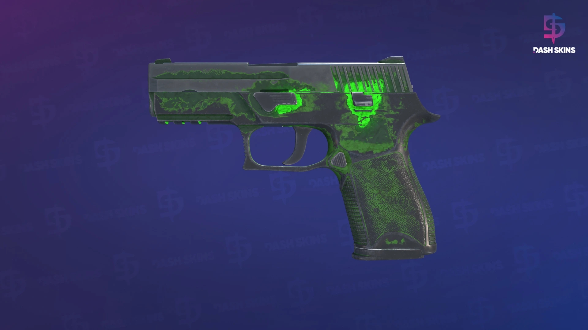 P250 | Nuclear Threat (Battle-Scarred) Screenshot Playside