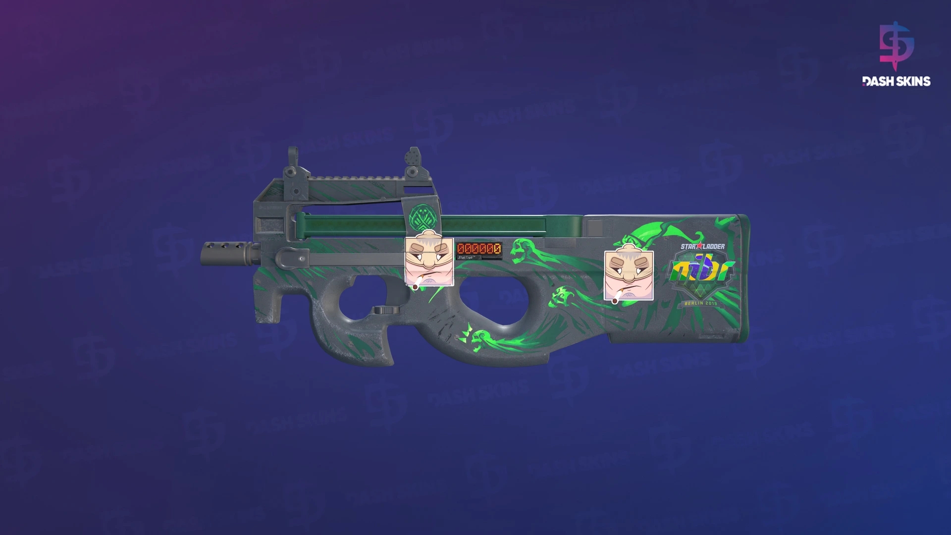 StatTrak™ P90 | Grim (Field-Tested) Screenshot Playside