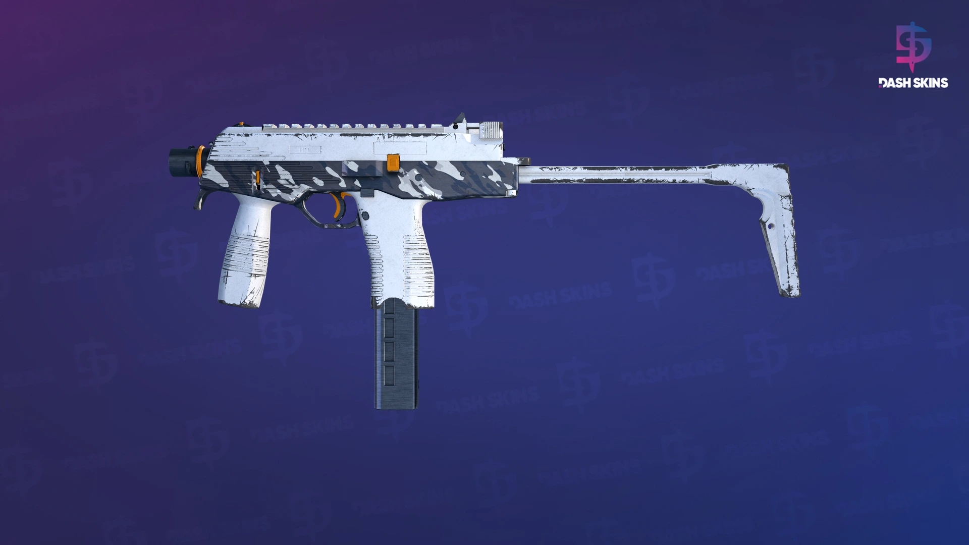 MP9 | Arctic Tri-Tone (Field-Tested) Screenshot Playside