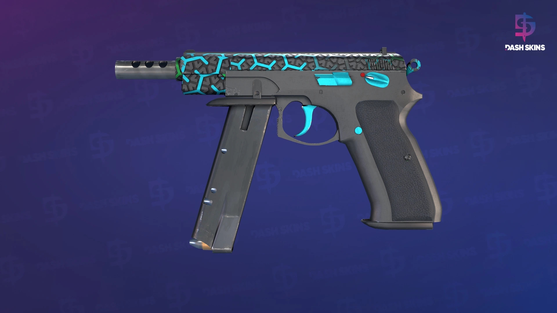 CZ75-Auto | Polymer (Minimal Wear) Screenshot Playside